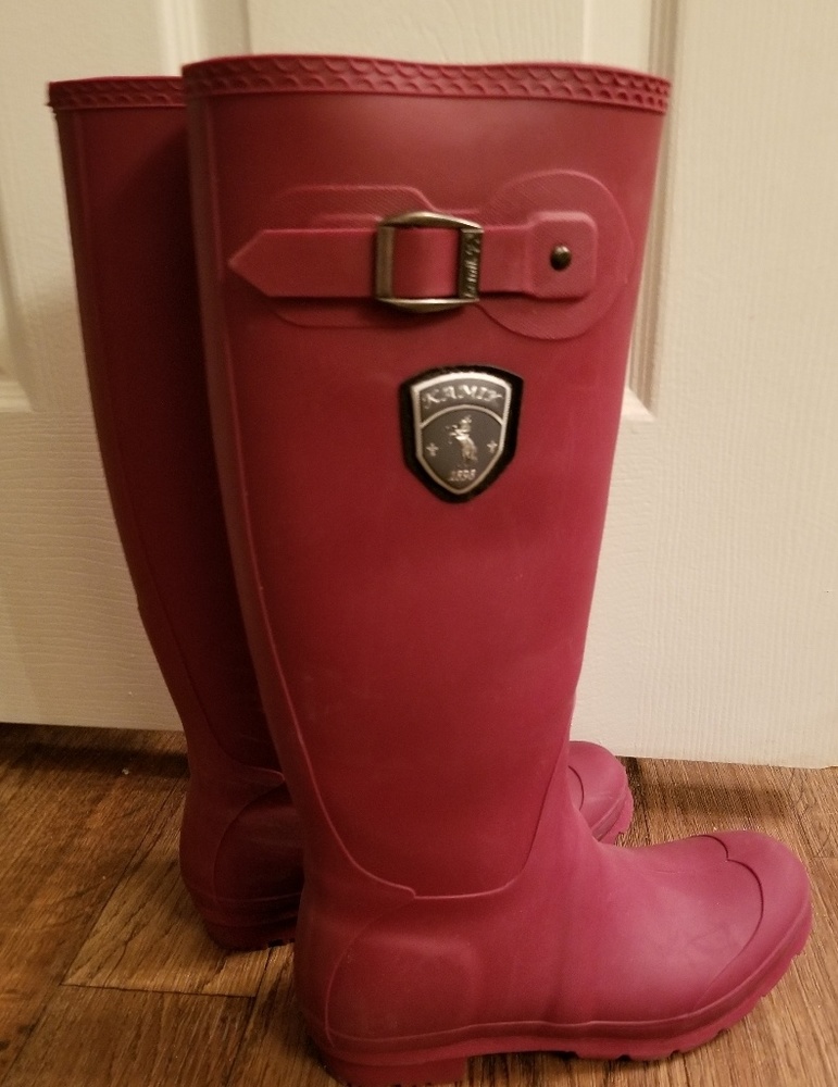 Kamik Rainboots Dark Red